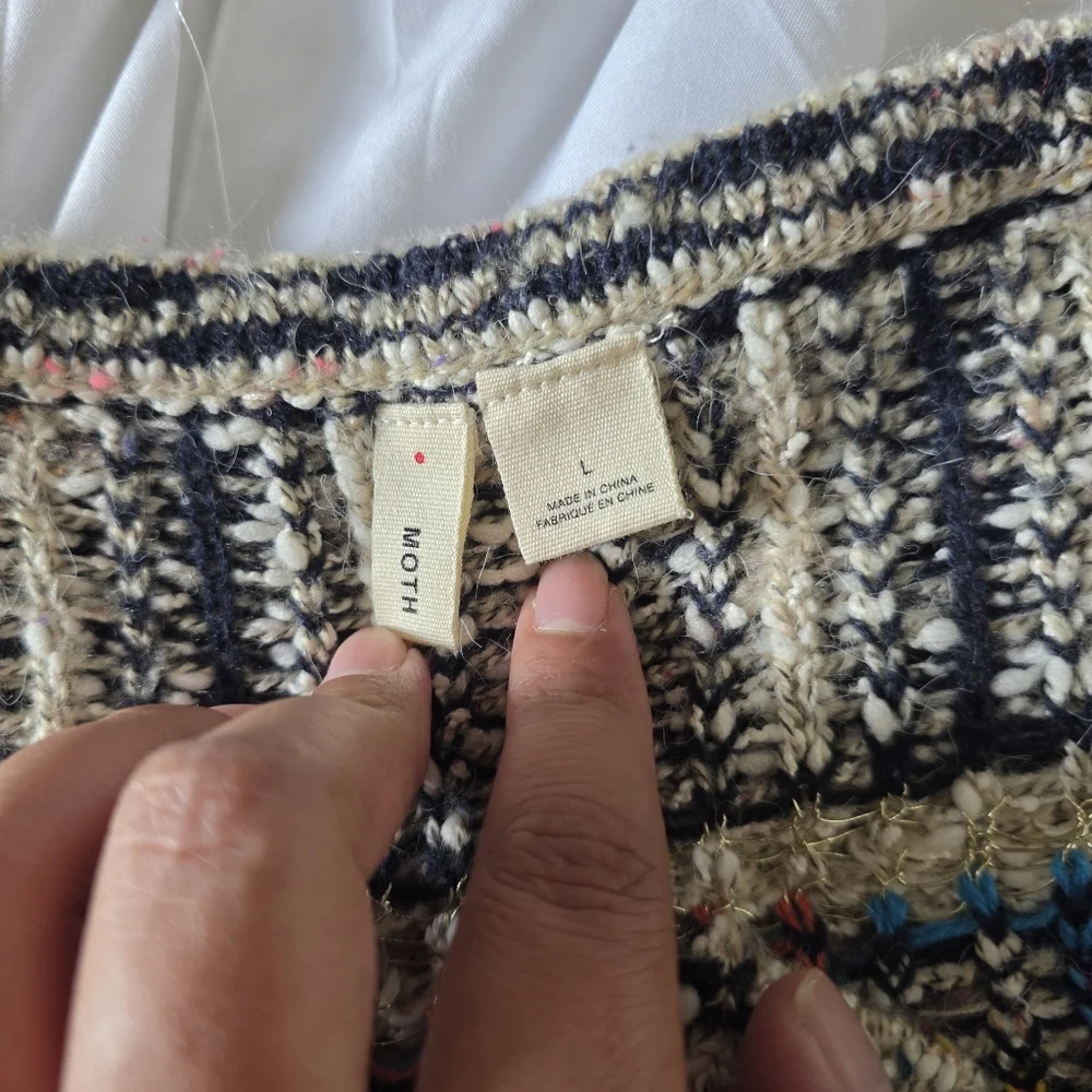 NWT Anthropologie Spectra Cardigan Large - Picture 6 of 12